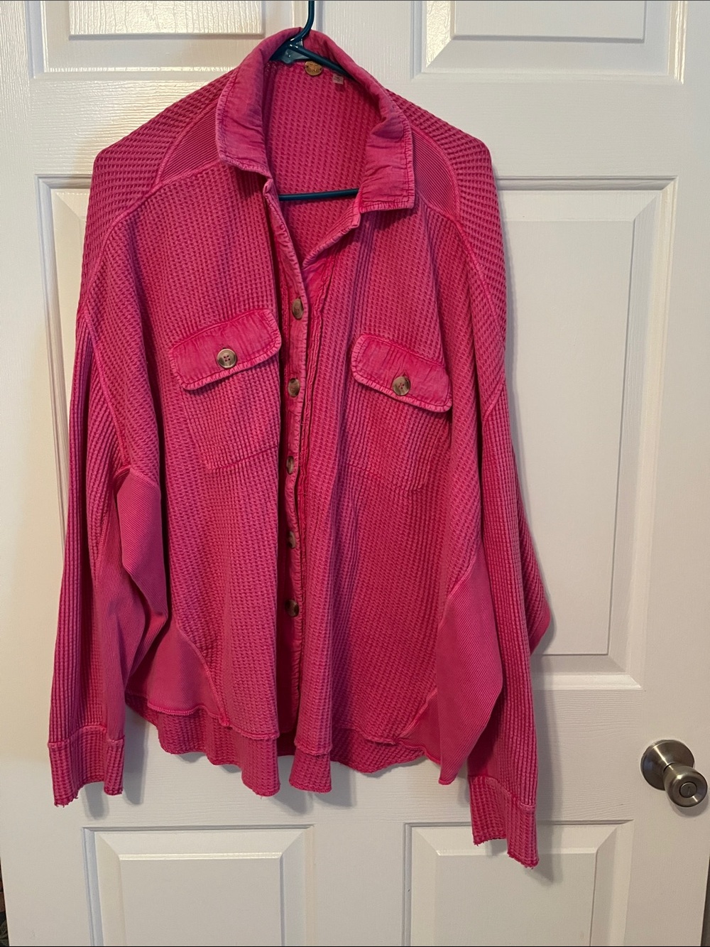 NWOT Free People One Scout thermal shacket
